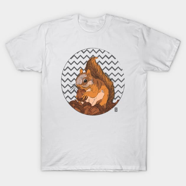 Squirrel Love T-Shirt by geep44